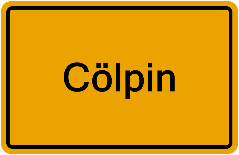 Handelsregisterauszug Cölpin