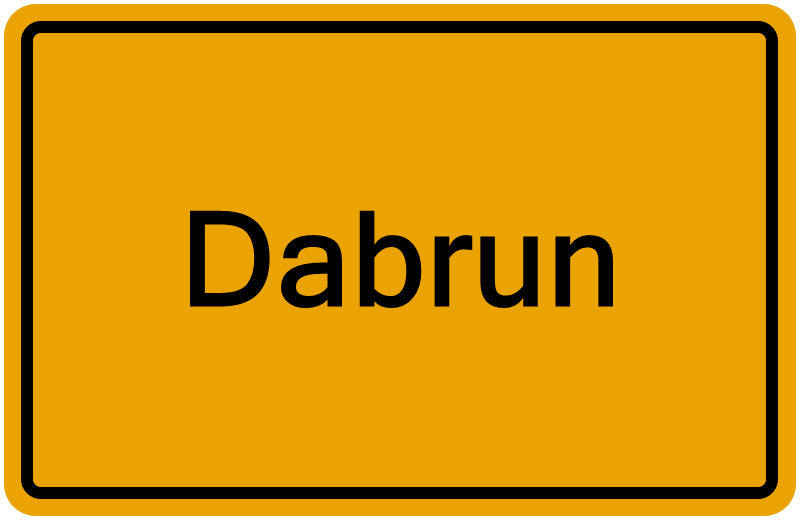 Handelsregisterauszug Dabrun