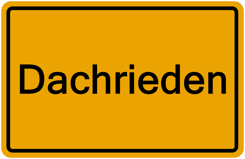Handelsregisterauszug Dachrieden