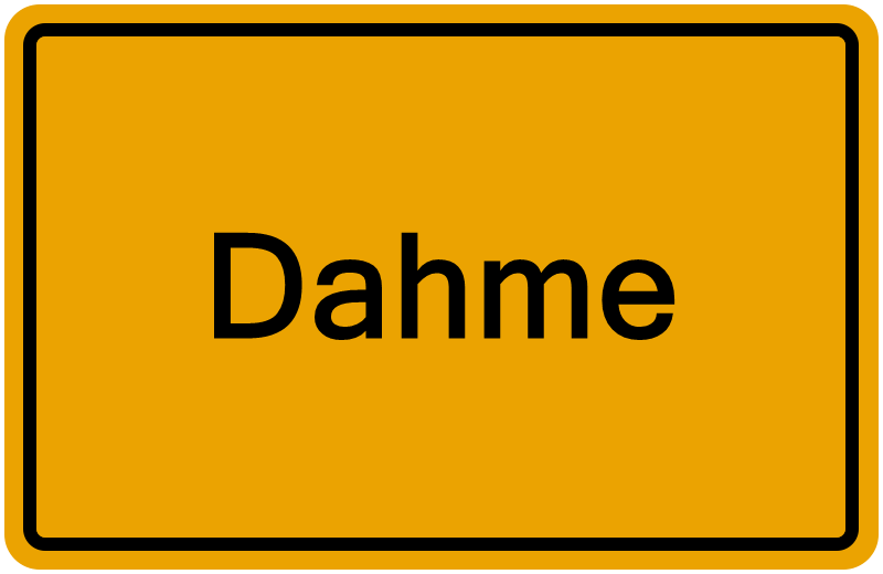 Handelsregisterauszug Dahme