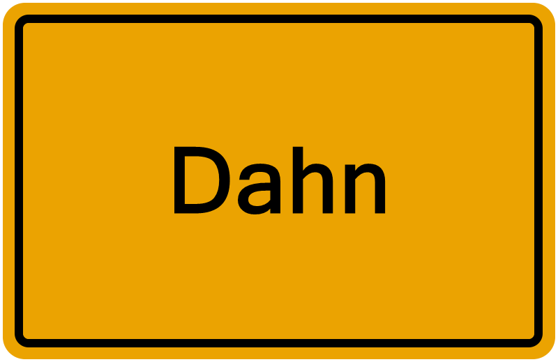 Handelsregisterauszug Dahn