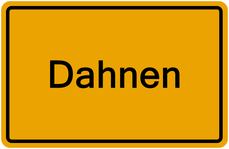 Handelsregisterauszug Dahnen