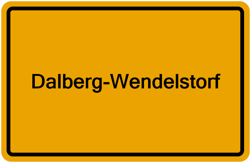 Handelsregisterauszug Dalberg-Wendelstorf