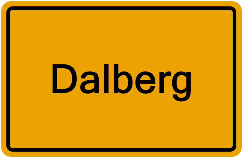 Handelsregisterauszug Dalberg