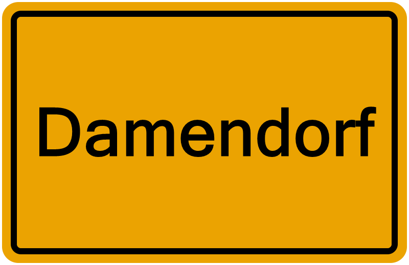 Handelsregisterauszug Damendorf