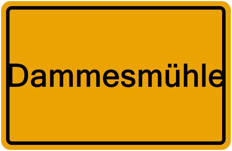Handelsregisterauszug Dammesmühle