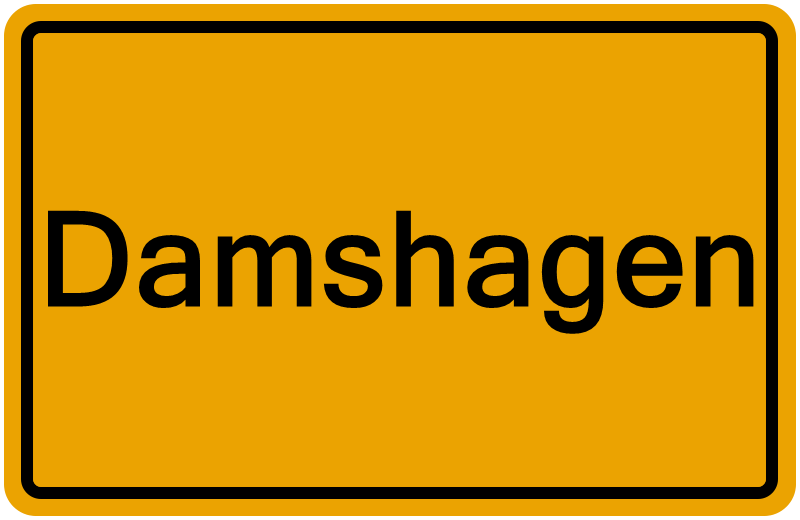 Handelsregisterauszug Damshagen