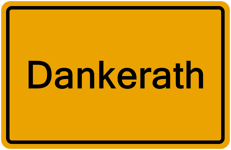 Handelsregisterauszug Dankerath