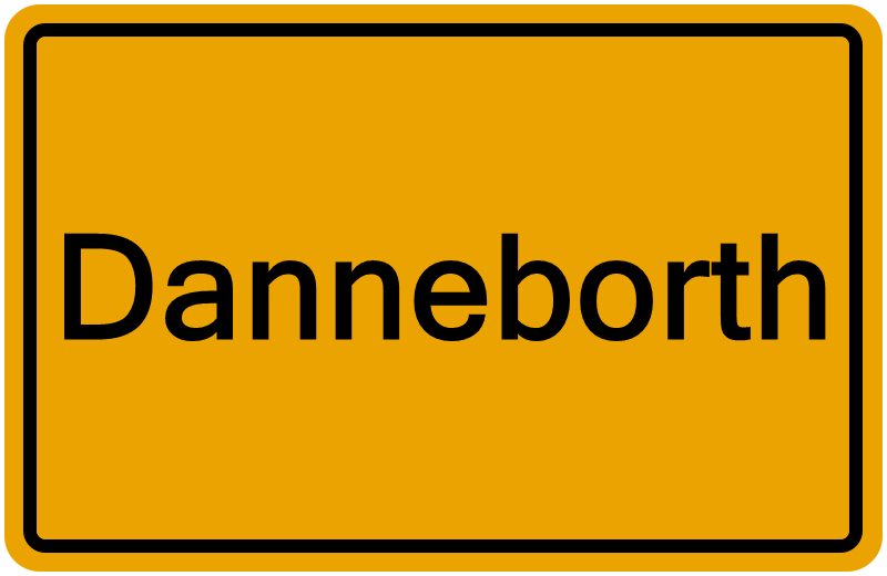 Handelsregisterauszug Danneborth