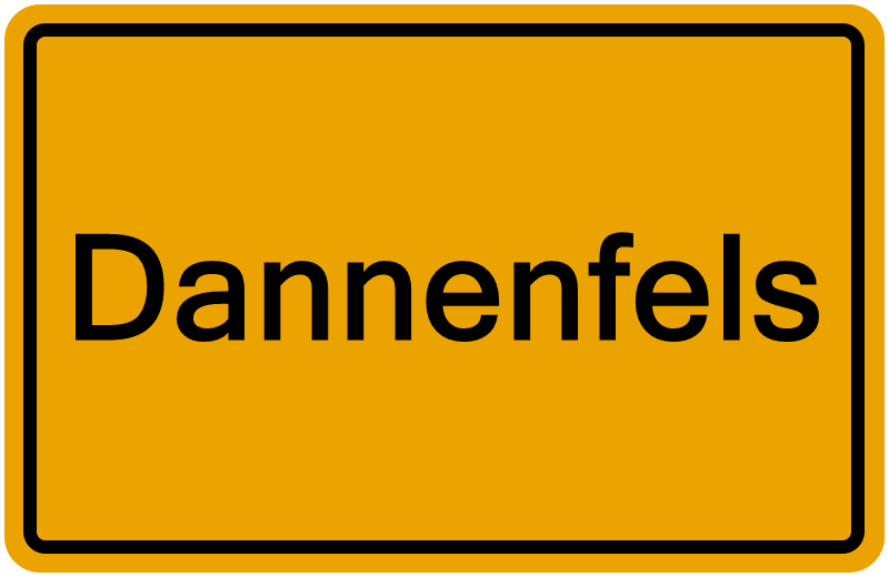 Handelsregisterauszug Dannenfels