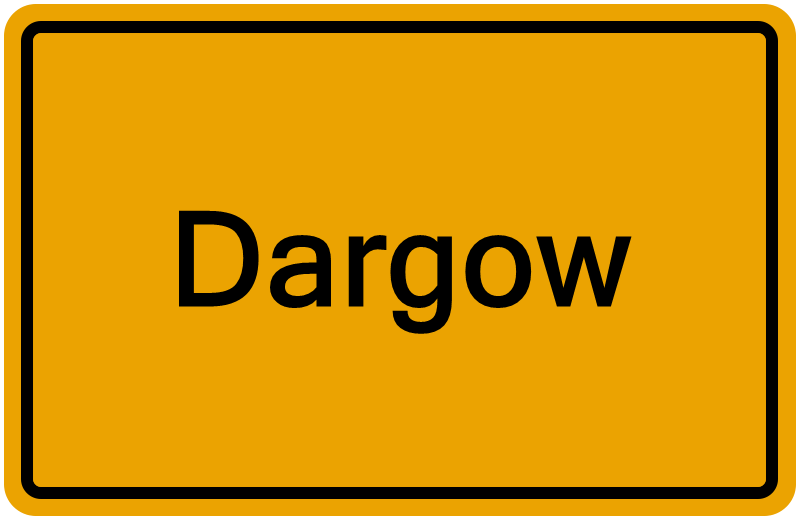 Handelsregisterauszug Dargow