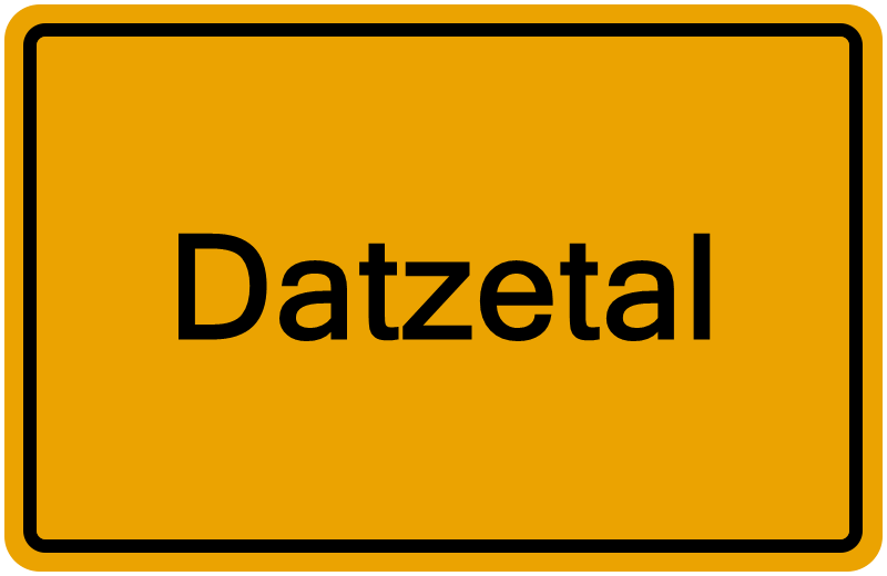 Handelsregisterauszug Datzetal