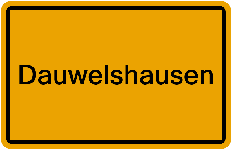 Handelsregisterauszug Dauwelshausen