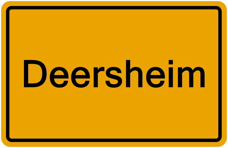 Handelsregisterauszug Deersheim