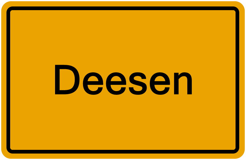 Handelsregisterauszug Deesen