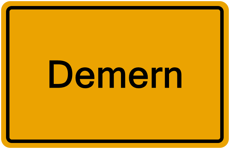 Handelsregisterauszug Demern