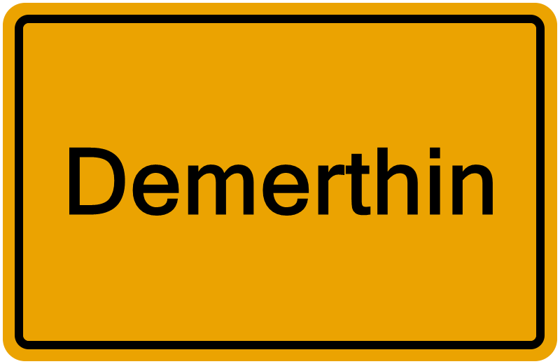 Handelsregisterauszug Demerthin