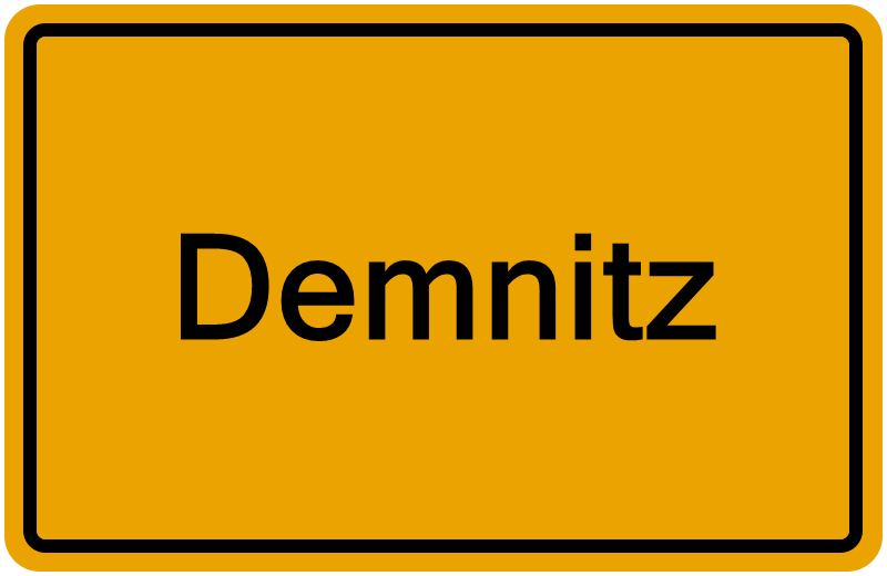 Handelsregisterauszug Demnitz