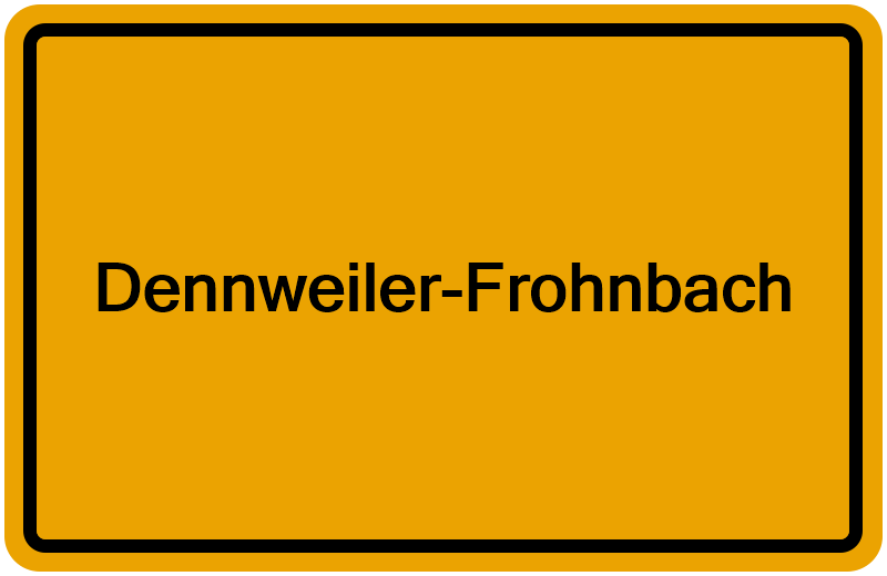 Handelsregisterauszug Dennweiler-Frohnbach