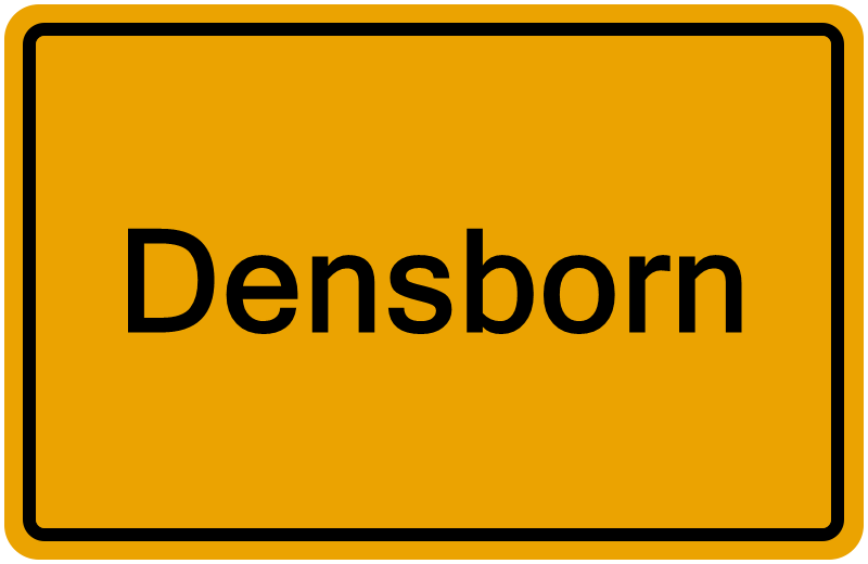 Handelsregisterauszug Densborn