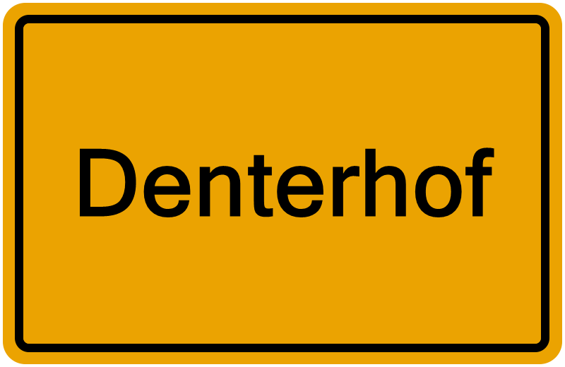 Handelsregisterauszug Denterhof