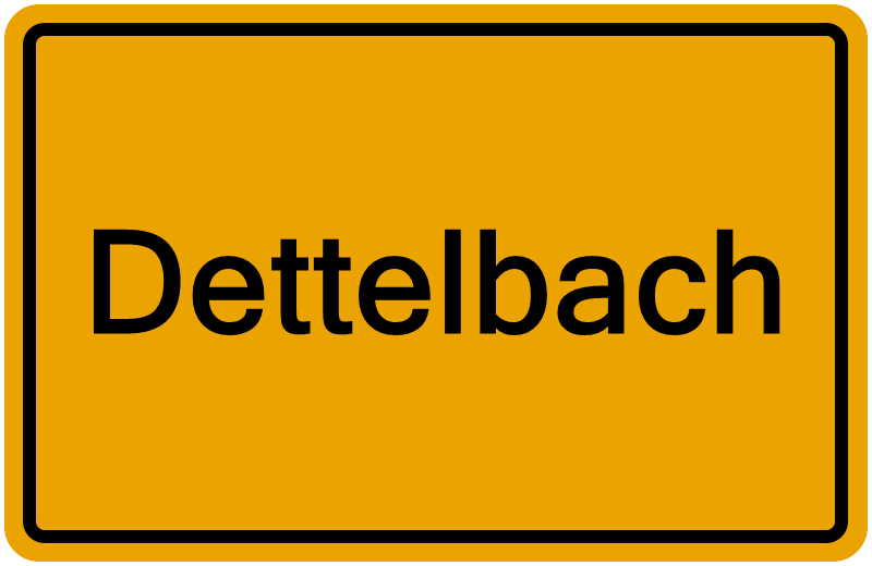 Handelsregisterauszug Dettelbach