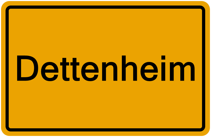 Handelsregisterauszug Dettenheim