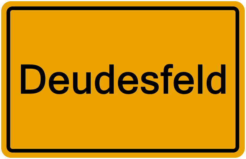 Handelsregisterauszug Deudesfeld