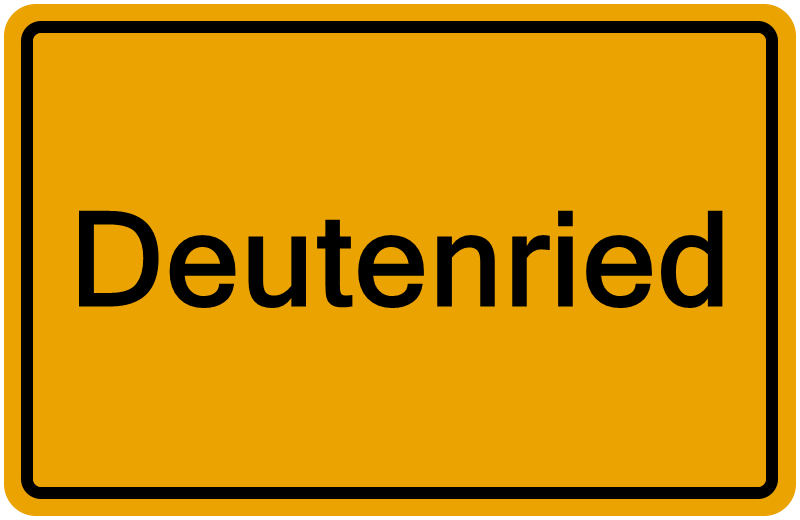 Handelsregisterauszug Deutenried