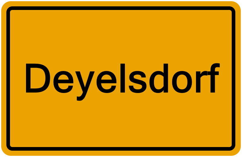 Handelsregisterauszug Deyelsdorf