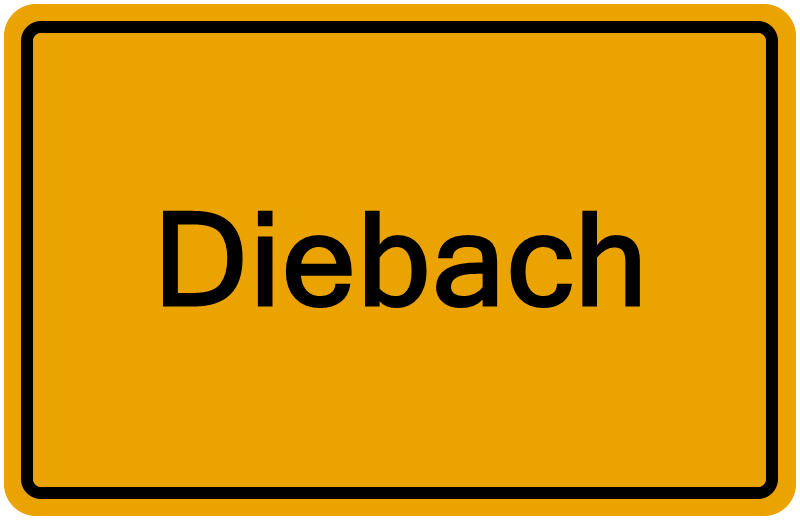 Handelsregisterauszug Diebach