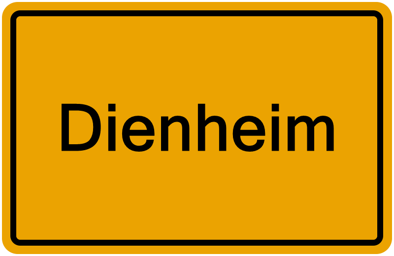 Handelsregisterauszug Dienheim