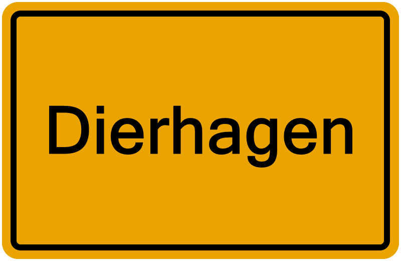Handelsregisterauszug Dierhagen