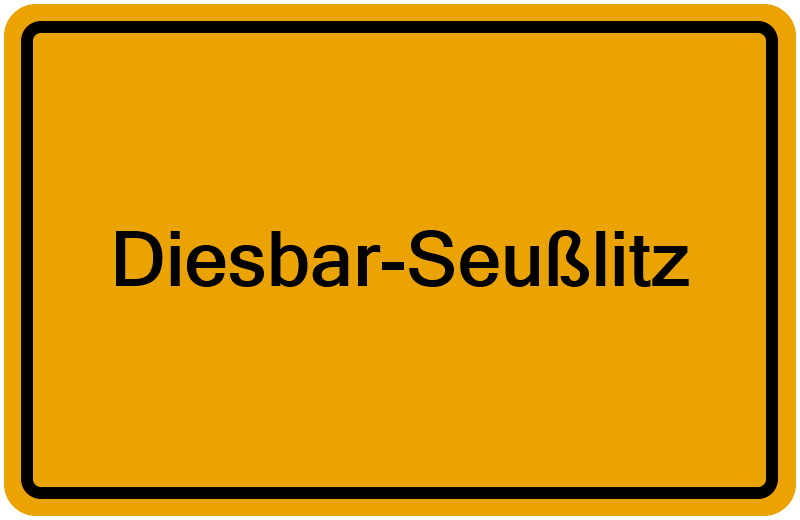 Handelsregisterauszug Diesbar-Seußlitz