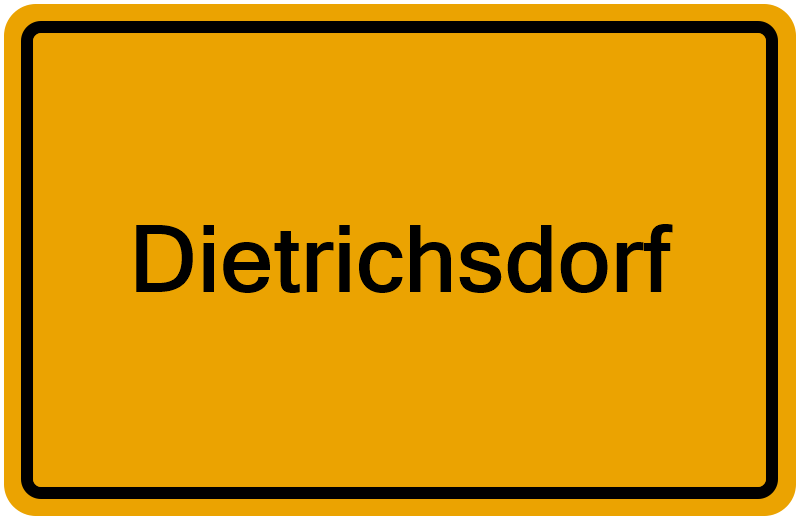 Handelsregisterauszug Dietrichsdorf