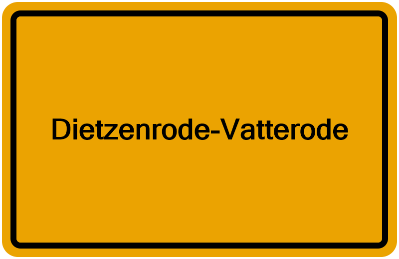 Handelsregisterauszug Dietzenrode-Vatterode