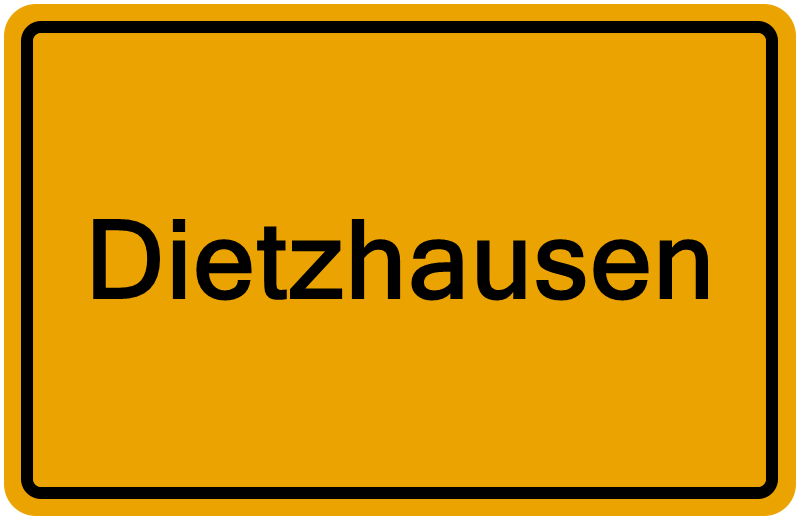 Handelsregisterauszug Dietzhausen