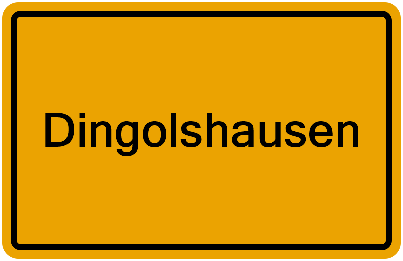 Handelsregisterauszug Dingolshausen