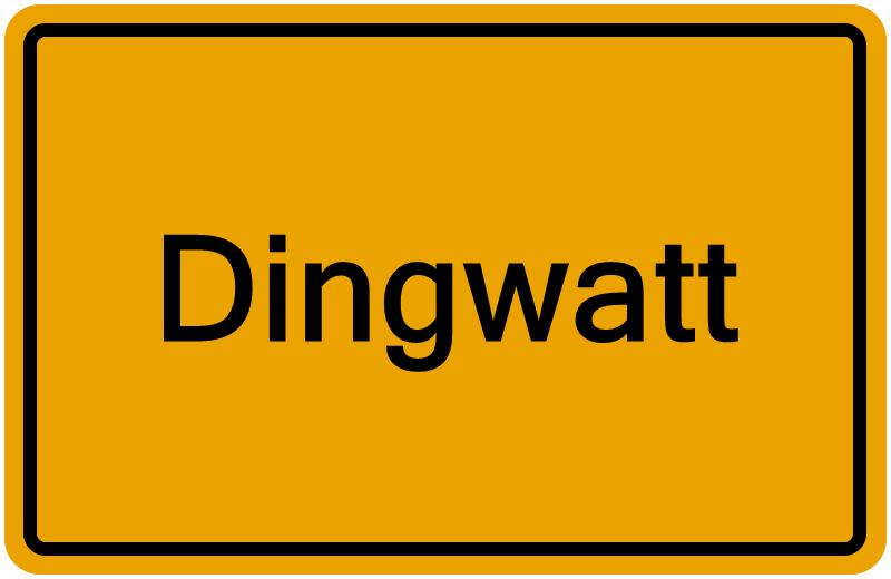 Handelsregisterauszug Dingwatt