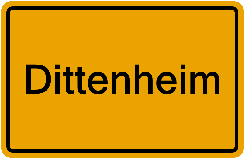 Handelsregisterauszug Dittenheim