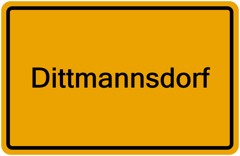 Handelsregisterauszug Dittmannsdorf