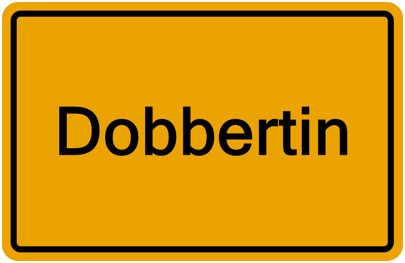 Handelsregisterauszug Dobbertin