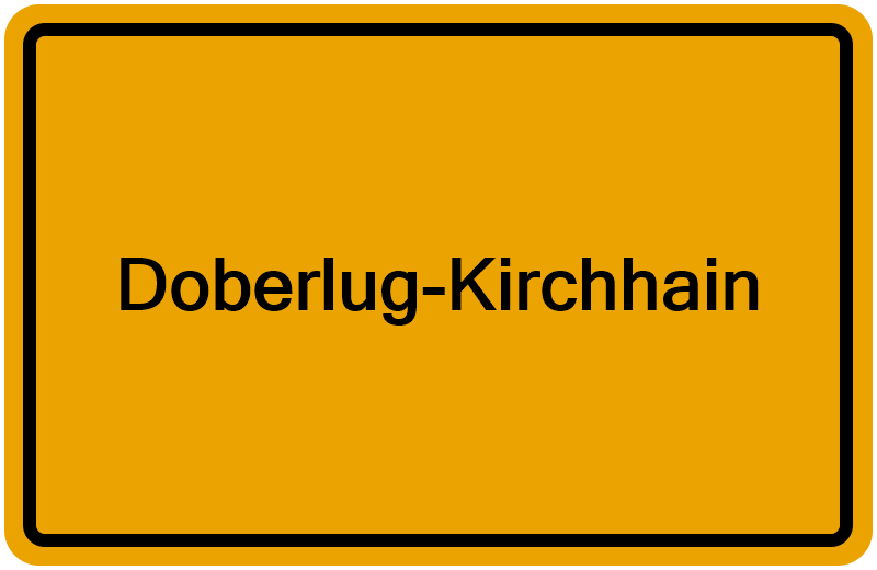 Handelsregisterauszug Doberlug-Kirchhain