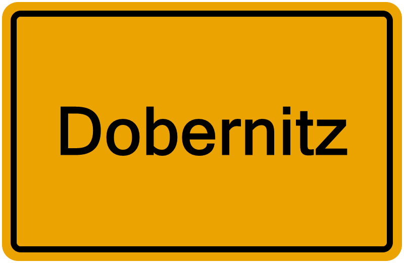 Handelsregisterauszug Dobernitz