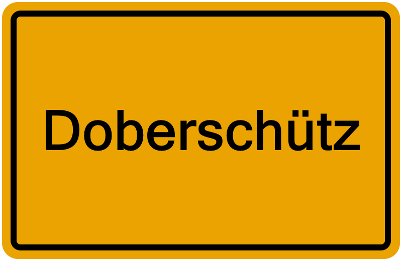 Handelsregisterauszug Doberschütz