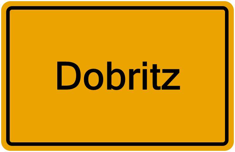 Handelsregisterauszug Dobritz