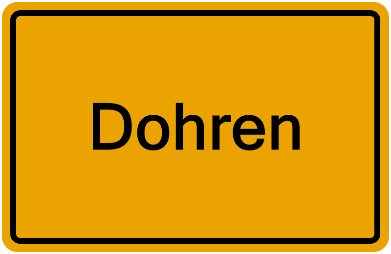 Handelsregisterauszug Dohren