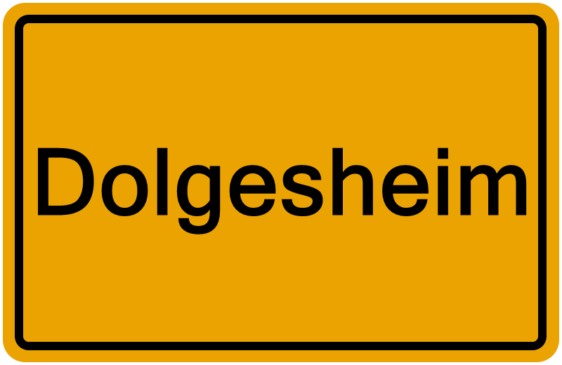 Handelsregisterauszug Dolgesheim