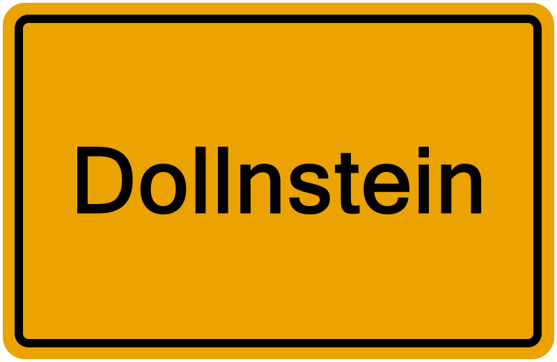Handelsregisterauszug Dollnstein