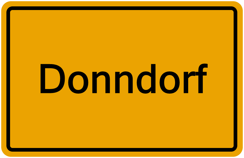 Handelsregisterauszug Donndorf